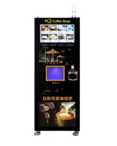 SP998B19バーエスプレッソコーヒーマシン商用アイスジュース自動販売機タッチスクリーン支払いコインコーヒーマシン