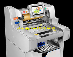 Machine d'emballage automatique pour film alimentaire, machine <span class=keywords><strong>de</strong></span> scellage <span class=keywords><strong>de</strong></span> barquettes alimentaires pour <span class=keywords><strong>pommes</strong></span> <span class=keywords><strong>de</strong></span> <span class=keywords><strong>terre</strong></span>/poitrine <span class=keywords><strong>de</strong></span> <span class=keywords><strong>poulet</strong></span>/<span class=keywords><strong>champignons</strong></span> - Product Image 2