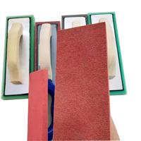 Truelle de maçonnerie et de plâtrage BEST Modèle 007 de bonne qualité, rouge+vert+noir, avec manche en bois et flotteur en mousse EVA, tailles 4''x12'' et 5''x12''