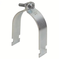 Pinces de fixation de câble électrique, 2 pièces, en aluminium galvanisé emt, colliers de serrage pour abradera de tubo, une pièce 6 pouces, 1/2
