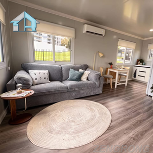 Villa Prefabbricata di Lusso Espandibile 20FT, Design a Doppia Ala, 0-4 Camere da Letto, Casa Container con Pareti in Vetro, Soggiorno, Resort, Hotel, Glamping - Product Image 2