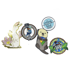 各种徽章胸针散装有趣纽扣套装翻领定制软珐琅金属卡通别针 - Product Image 6