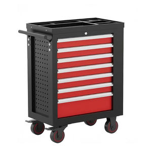 Chariot de rangement d'outils mobile avec roues verrouillables, OEM/ODM, OBM, personnalisable, capacité 540 kg, 7 tiroirs, atelier, <span class=keywords><strong>garage</strong></span>, automobile - Product Image 1