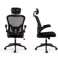 Chaise de bureau pivotante moderne en maille, réglable en hauteur, ergonomique et élégante, avec cadre en PP pour le bureau à domicile