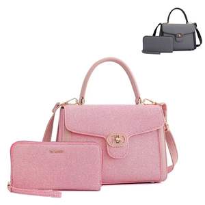 Sacs à bandoulière pour femmes, design élégant, grande capacité, en cuir PU souple blanc pour femmes - Product Image 1