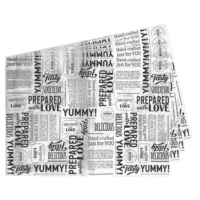 Wholesale Custom Printed Logo Food Safe Grade Oil-Proof Burger Paperboard Custom Size Options for Sandwich Bread & Cake
