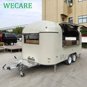 Remorque de restauration mobile WECARE entièrement équipée, chariot à desserts, beignets, hot-dogs, crêpes, pizzas, camion de restauration avec cuisine complète - Product Image 3