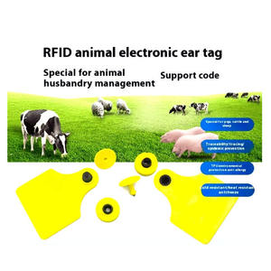 Étiquettes électroniques RFID ultra-haute fréquence pour animaux, étiquettes d'oreille pour porcs, vaches, moutons, pour la gestion du bétail - Product Image 5