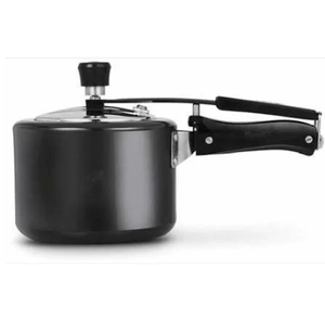 Casserole à pression avec couvercle intérieur anodisé dur, robuste, résistante aux rayures, compatible induction, appareils de cuisine - Product Image 1