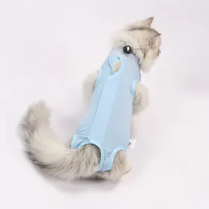 Cat Surgery Recovery Suit For Surgical Abdominal Wounds Postoperative Surgical Professional Recovery Cat Clothes