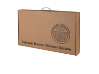 Sistema de Monitoreo Inalámbrico Profesional Monoaural GAW-M2050 con Estuche Metálico para Cantantes, Actuaciones y Conciertos