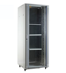 Armoire de serveur pour centre de données de 19 pouces, 32U, 37U, 42U, avec portes ventilées et bordures - Product Image 1