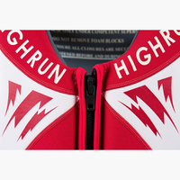Logo kustom kualitas tinggi peralatan keselamatan Wakeboard jaket kehidupan tipis mengambang Kayak arung jeram disesuaikan jaket kehidupan Pfd untuk dijual