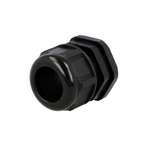 Presse-étoupe en nylon PG9 noir pour la protection des câbles électriques - Product Image 2