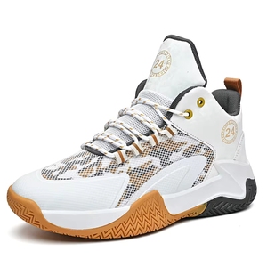 Chaussures de sport respirantes en maille tricotée pour homme, grande taille, collection automne 2025, avec semelle intermédiaire antidérapante, pour jeunes et adultes - Product Image 2