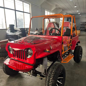 Luxury Petrol/Gasoline Sightseeing Jeep Four-wheel Four-seat <b>Black</b> Custom Mountain Off-road Vehicle 351-450hp 2-Year Warranty - Product Image 1