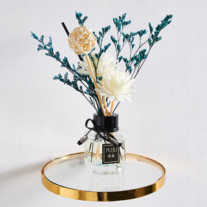 <span class=keywords><strong>Étagère</strong></span> <span class=keywords><strong>Murale</strong></span> Ronde Dorée <span class=keywords><strong>pour</strong></span> Plantes, Présentoir Moderne <span class=keywords><strong>en</strong></span> <span class=keywords><strong>Verre</strong></span>, Accessoires de Décoration Maison - Product Image 2