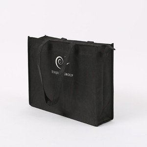 New Style OEM Custom Printing Durable Non-woven Shopping <strong>Tote</strong> <strong>Bag</strong> <strong>with</strong> <strong>Zip</strong> - Product Image 1