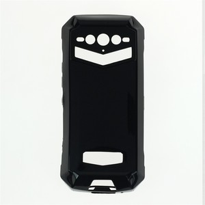 Fabricante al por mayor mate TPU casos suave esmerilado contraportada funda de silicona para teléfono móvil para <span class=keywords><strong>Doogee</strong></span> <span class=keywords><strong>S100</strong></span> <span class=keywords><strong>Pro</strong></span> negro - Product Image 2