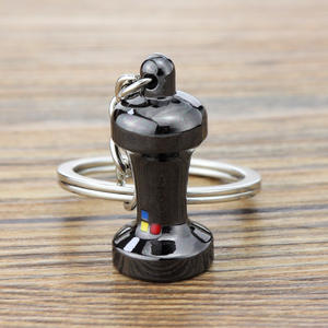 Креативный трехмерный брелок с подвеской в виде кофе, сувенирный сувенир, сувенирный металлический брелок для автомобиля на заказ - Product Image 6