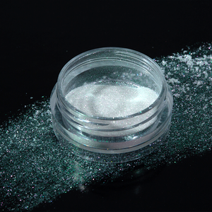 Kolortek Aurora Nail Powder Neon Glitter Magic Dust Láser holográfico Pigmento <span class=keywords><strong>de</strong></span> cromo brillante Nail Art Nail Glitter - Product Image 5