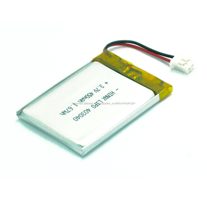 Kundenspezifischer wiederaufladbarer Lithium-Polymer-Li-Ion-Akku mit 3,7 V, 450 mAh und 403040 für Smartwatch - Product Image 3
