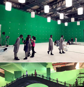 Photographie toile de fond Film vidéo en direct arrière-plans mousseline toile de fond écran en tissu - Product Image 5