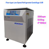 Centrífuga de Laboratorio de Alta Capacidad 5-5R, Modelo de Piso, 4*1000ml, 5330xg RCF Máx., 5500rpm, Uso Médico Clínico