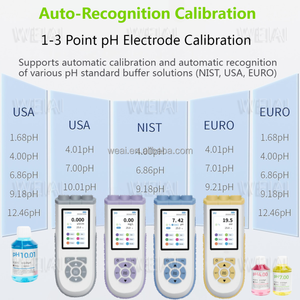 Analizador de Agua y Suelo Digital Portátil WEIAI 8 en 1, Medidor de pH/ORP/EC/TDS/Salinidad/Resistividad/TEMP/DO, Medidor de Conductividad, para Laboratorio y Cosmética - Product Image 2