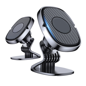 Support de téléphone de voiture flexible, étanche, magnétique puissant, mini, ABS, pour tableau de bord et grille d'aération, ajustement universel - Product Image 3