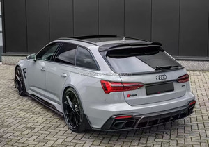 Msy phong cách khô sợi carbon phía sau cửa sổ Side <span class=keywords><strong>TRIM</strong></span> cho AUDI RS6 body Kit - Product Image 2