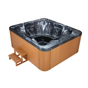 Bain à remous extérieur en acrylique pour 7 personnes, spa d'hydrothérapie, bain à remous avec fonction <span class=keywords><strong>jacuzzi</strong></span>, fabricant professionnel - Product Image 1