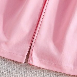 ชุดเสื้อผ้าเด็กผู้หญิง 3-8 ปี ชุดเสื้อผ้าลูกไม้ลายดอกไม้สุดหรู กางเกงขาสั้น หมวก แฟชั่น สง่างาม สวมใส่สบายทุกวัน - Product Image 5