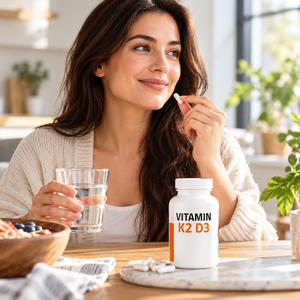 Cápsulas de Vitamina K2 D3 2 en 1, 120 Unidades, Suplemento para la Salud, Apoyo Óseo, Fórmula Personalizada, Fabricante OEM ODM - Product Image 4