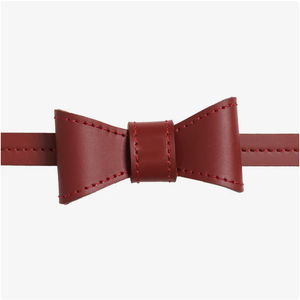 <span class=keywords><strong>Collar</strong></span> de lazo de cuero de imitación <span class=keywords><strong>Collar</strong></span> de perro de lazo ajustable Collares de pajarita de perro mascota clásica - Product Image 4