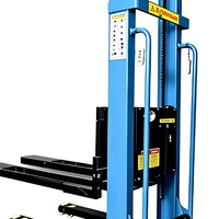 Prix d'usine, transpalette électrique 1000 kg, hauteur de levage 1,3 m, télécommande