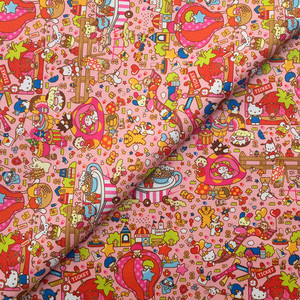 Dibujos animados Impresión digital Jersey tela floral <span class=keywords><strong>Liverpool</strong></span> tela Impresión digital por yarda para diademas - Product Image 6