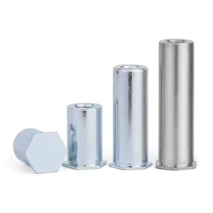 Thép không gỉ thông qua ren đinh tán đinh tán mù lỗ tự clinching chèn hạt áp lực đinh tán NUT - Product Image 1