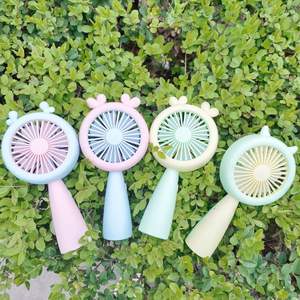 Mini ventilateur portable USB rechargeable avec lumière LED pour extensions de cils, séchage rapide, idéal pour l'été - Product Image 3