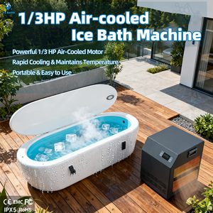 Hot bán tự động Ice Bath Máy làm lạnh với bộ lọc máy nén bơm 110V 220V R410A R290 lạnh Plunge Máy làm lạnh cho thể thao phục hồi - Product Image 5