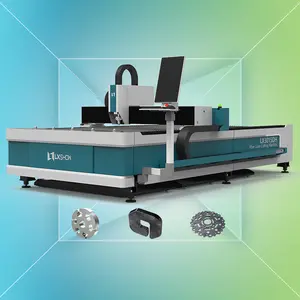 Mesin pemotong Laser efisiensi tinggi 1500watt 2000w mesin pemotong Laser serat Cnc tembaga harga untuk lembaran