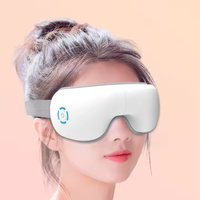 LJ Wholesale Eye Massager Beauty Wearable Mask with Music Heating Vibrating Technology for Fatigue Relief