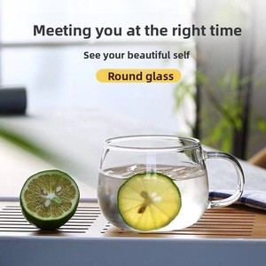 Ensemble de 6 tasses à boire en <span class=keywords><strong>verre</strong></span> borosilicate de qualité supérieure, style moderne, utilisable <span class=keywords><strong>au</strong></span> <span class=keywords><strong>micro</strong></span>-ondes, pour le camping, passe <span class=keywords><strong>au</strong></span> lave-vaisselle et <span class=keywords><strong>au</strong></span> <span class=keywords><strong>micro</strong></span>-ondes - Product Image 6