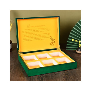 Caja de Madera para Regalo de Pepino de Mar, Materiales Medicinales Premium, Rectangular, con Letras Metálicas Brillantes, Origen Wenzhou - Product Image 5