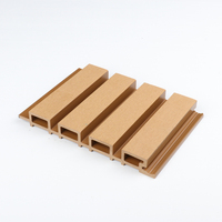 Panneaux muraux extérieurs WPC BAS'O 219x26mm - Imperméables et résistants aux UV, design moderne pour hôtels et entrepôts