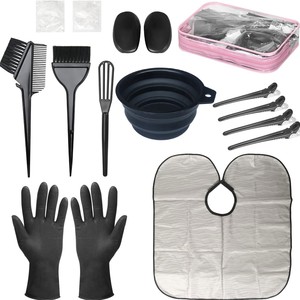 Set de 14 Piezas para Teñir el Cabello - Diadema para el Cuidado del Cabello con Revestimiento de Aceite - Herramientas Profesionales para Teñir el Cabello para Salones - Product Image 4