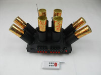 Machine à feux d'artifice professionnelle télécommandée en forme de ventilateur (6, 8 ou 12) pour effets de scintillement de mariage et du Nouvel An