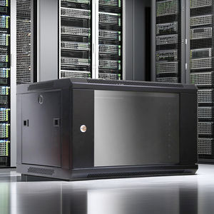 Rack de Servidor de 16U, Rack Pequeño para Montaje en Pared, Rack para Equipos de 19 Pulgadas, Gabinete de Pared de Paquete Plano - Product Image 1