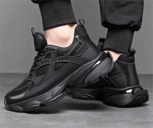 Zapatillas de deporte, zapatos de aumento de altura, zapatillas ligeras y cómodas para hombres, zapatillas elevadoras de <span class=keywords><strong>4</strong></span> pulgadas, zapatillas transpirables con cordones - Product Image 6