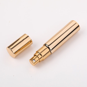 A 10-milliliter aluminum perfume spray <b>pump</b> <b>bottle</b> that can be refilled repeatedly. It comes with customizable colors and logo - Product Image 5